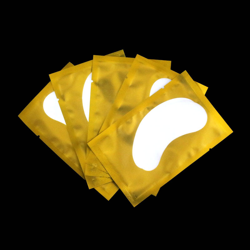 Golden Eyelash Extension Gel Patches 50pcs/pack