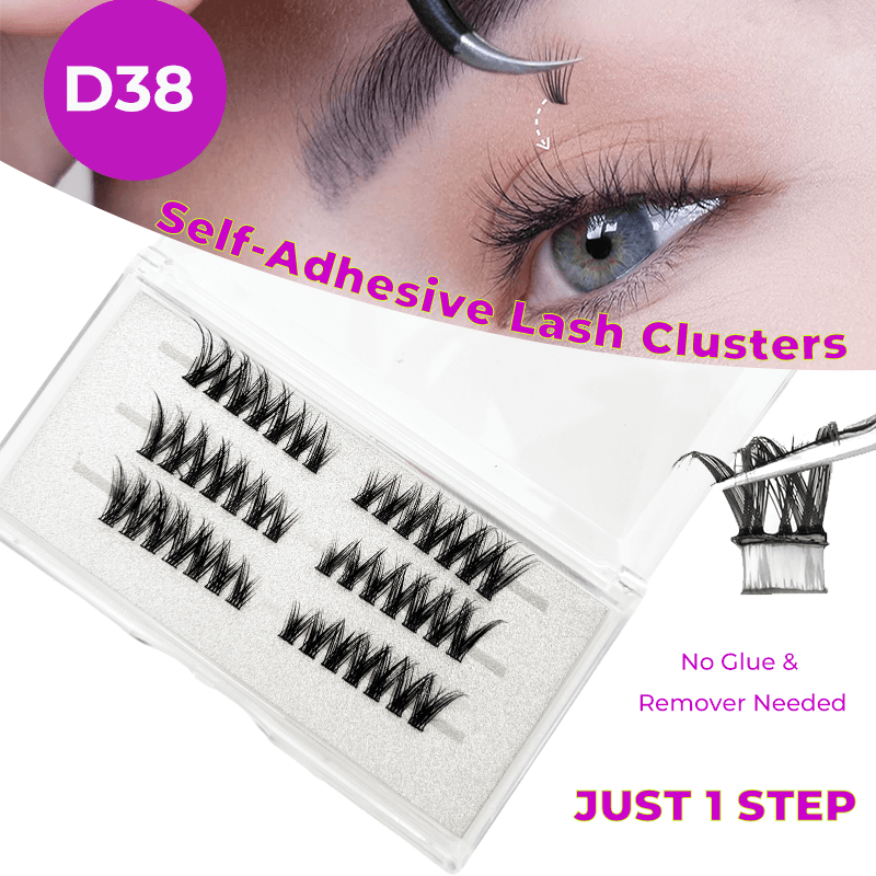 Self-Adhesive Lash Clusters
