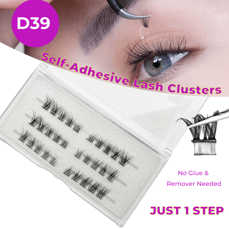 Self-Adhesive Lash Clusters