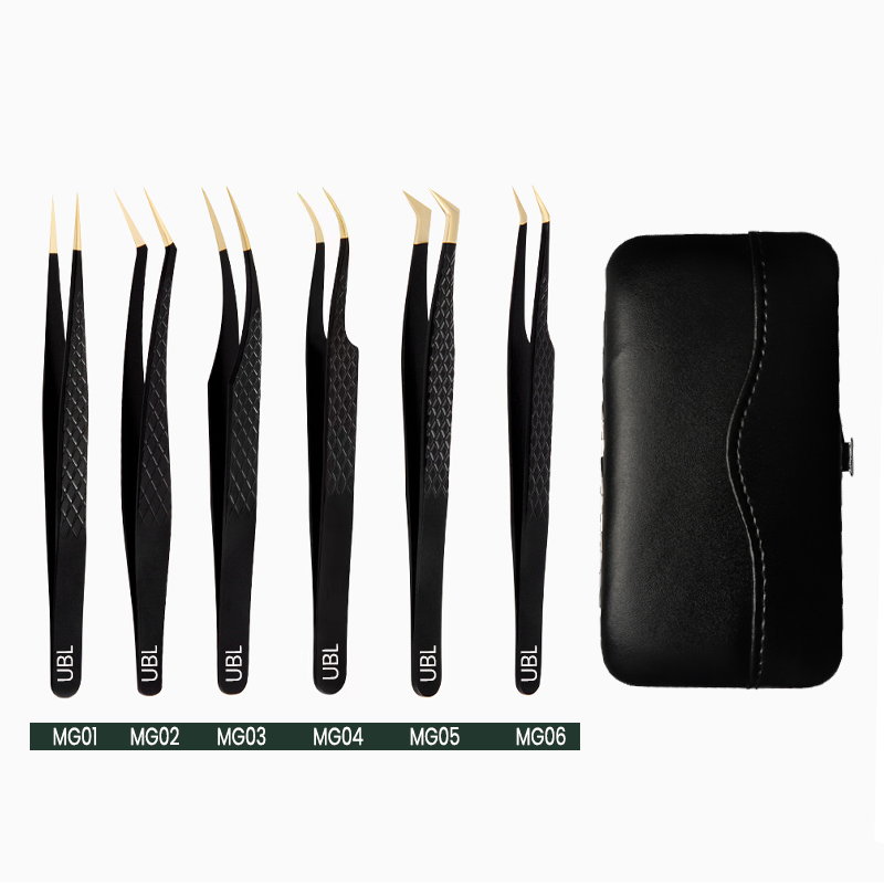 MG High Precision Lightweight Tweezer Kit For Eyelash Extensions