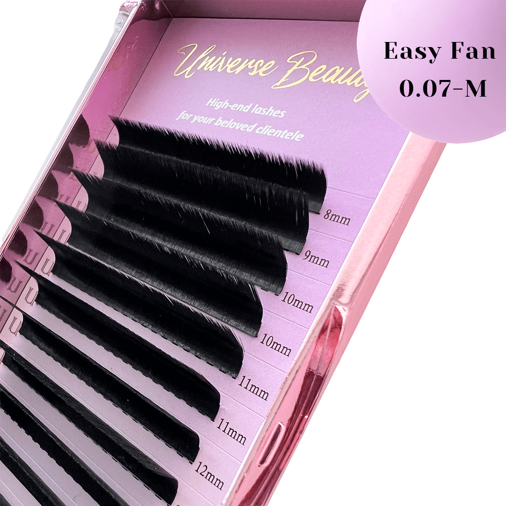 Hyloon 0.07 Easy Fan M Curl Lash Extensions