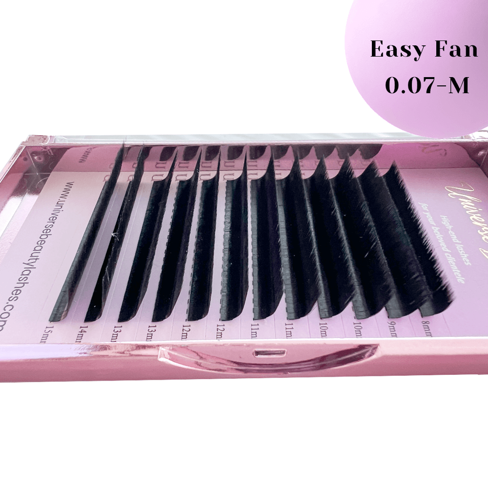 Hyloon 0.07 Easy Fan M Curl Lash Extensions