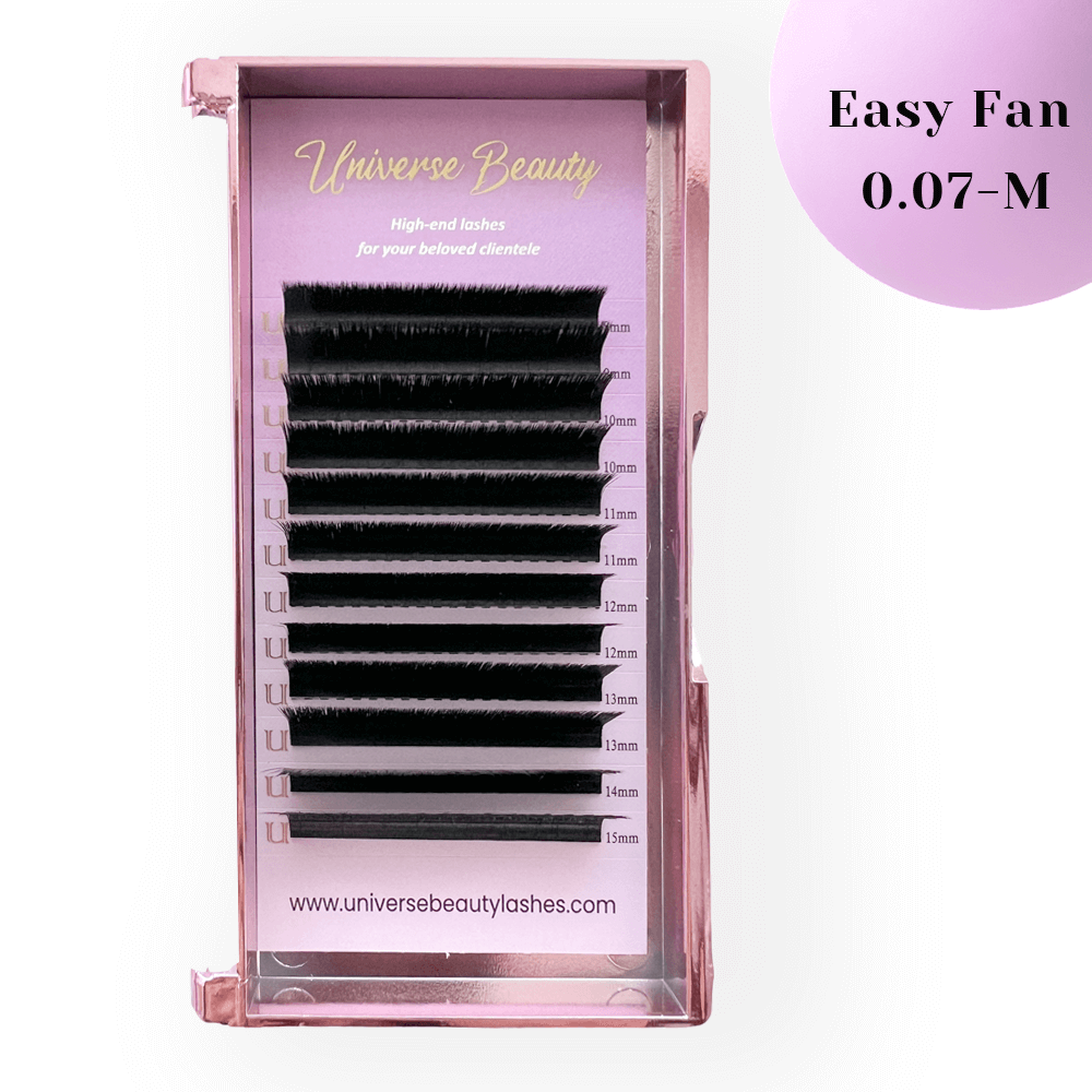 Hyloon 0.07 Easy Fan M Curl Lash Extensions