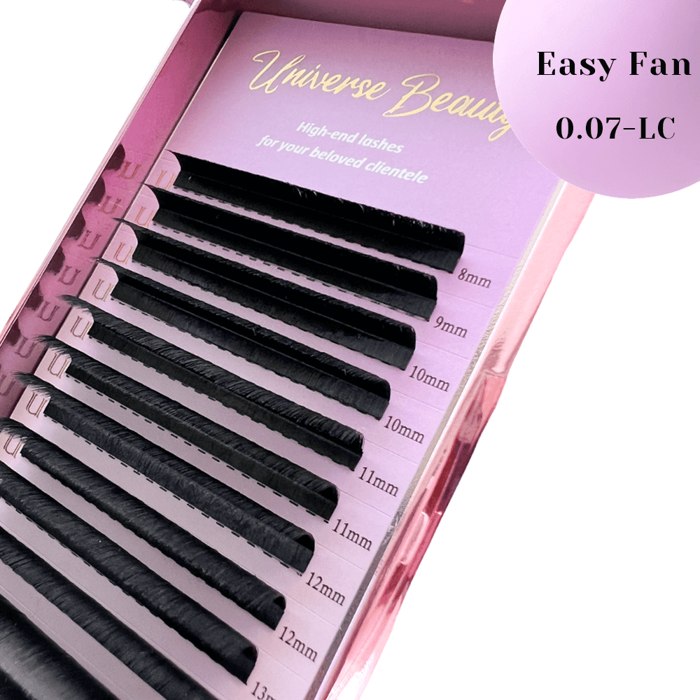 Hyloon 0.07 Easy Fan LC Curl Lash Extensions