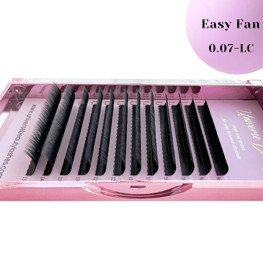 Hyloon 0.07 Easy Fan LC Curl Lash Extensions