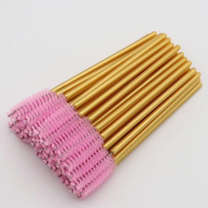 Disposable Eyelash Brush/Lash Spoolies 50pcs/bag
