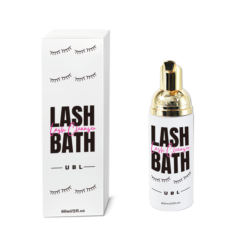 60ML Eyelash Extension Cleanser - Oil Free Lash Shampoo for Extensions