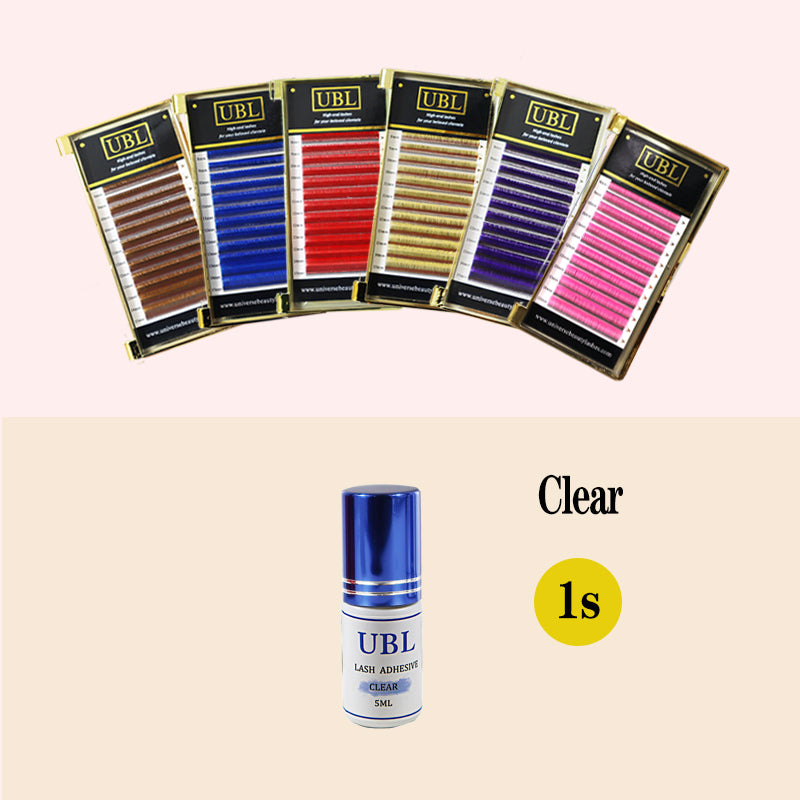 White Color Lashes 0.07 Premium Lash Extensions