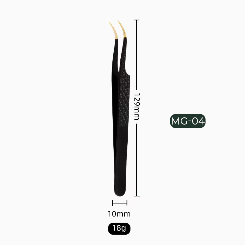 MG High Precision Lightweight Tweezer Kit For Eyelash Extensions