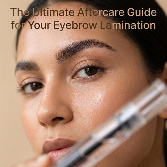 The Ultimate Aftercare Guide for Your Eyebrow Lamination
