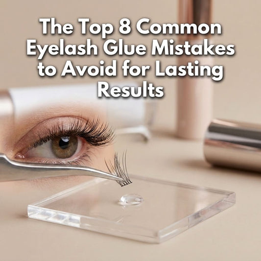 The Top 8 Common Eyelash Glue Mistakes to Avoid for Lasting Results