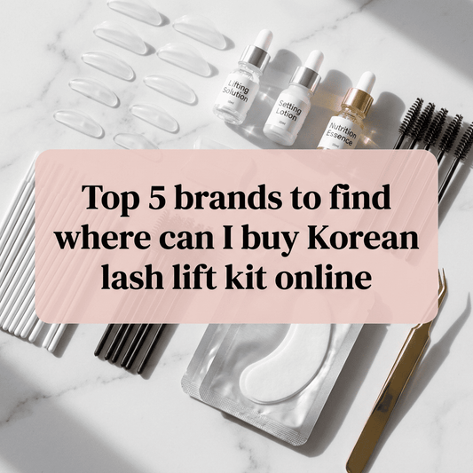 Top 5 brands to find where can I buy Korean lash lift kit online