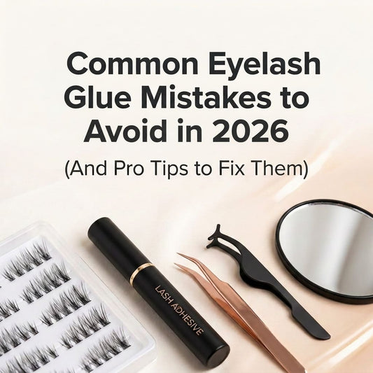 Common Eyelash Glue Mistakes to Avoid in 2026 (And Pro Tips to Fix Them)