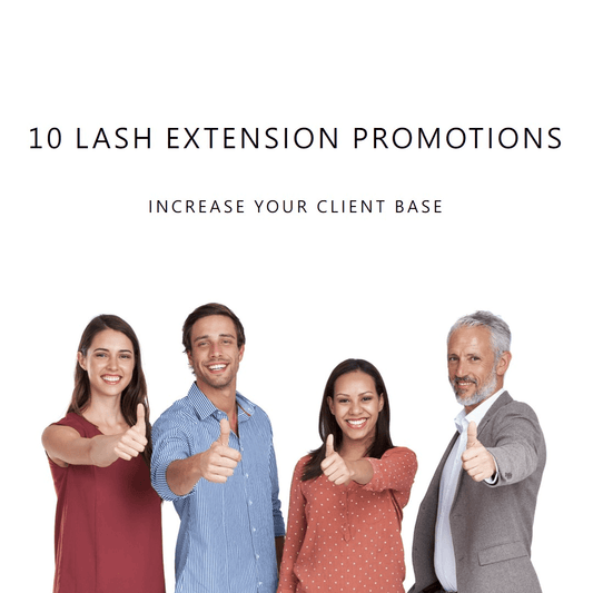 The Top 10 Lash Extension Promotions to Increase Your Client Base