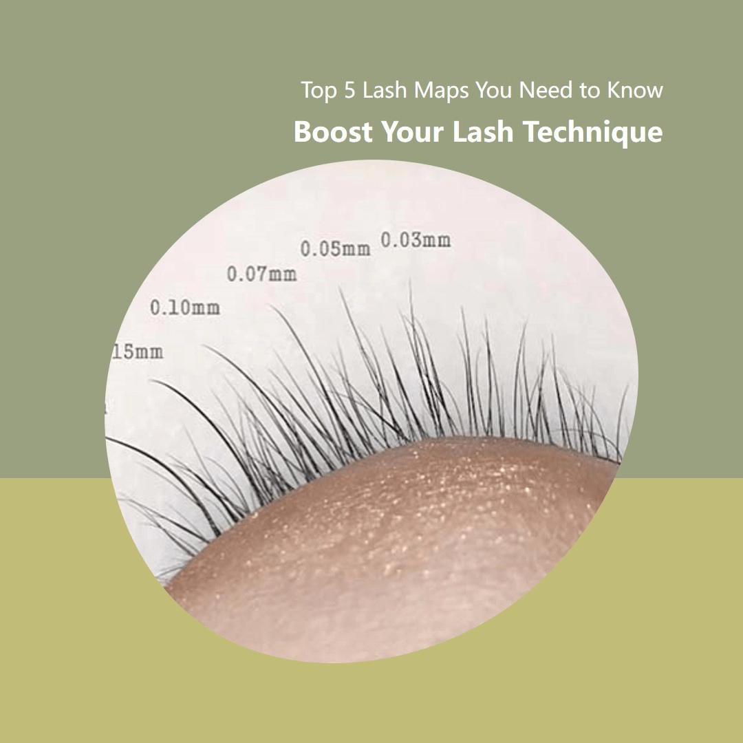 Lash Tech Map Boost Your Lash Technique: Top 5 Essential Lash Maps for 2024 | UBLash ...