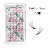 Pointy Base Premade Fans 10D Mega Volume  0.05mm Mix Length