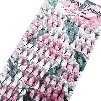 Pointy Base Premade Fans 10D Mega Volume  0.07mm Mix Length