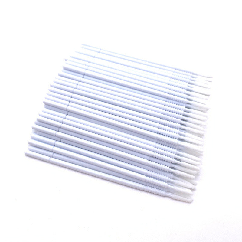 Long Tip Disposable micro applicator brushes for eyelash extensions in bag