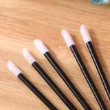 Disposable Lint Free Lip Brush | Brush and Applicator for Eyelash Extensions-Black