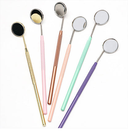 Colorful Stainless Steel Lash Extension Mirrors