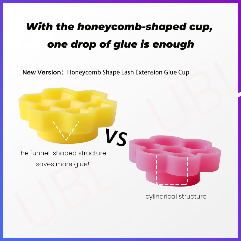 Honeycomb Shape Lash Extension Glue Cup