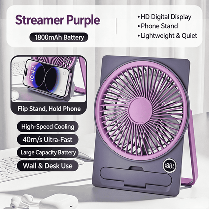 100-Speed Portable Fan