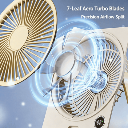 100-Speed Portable Fan
