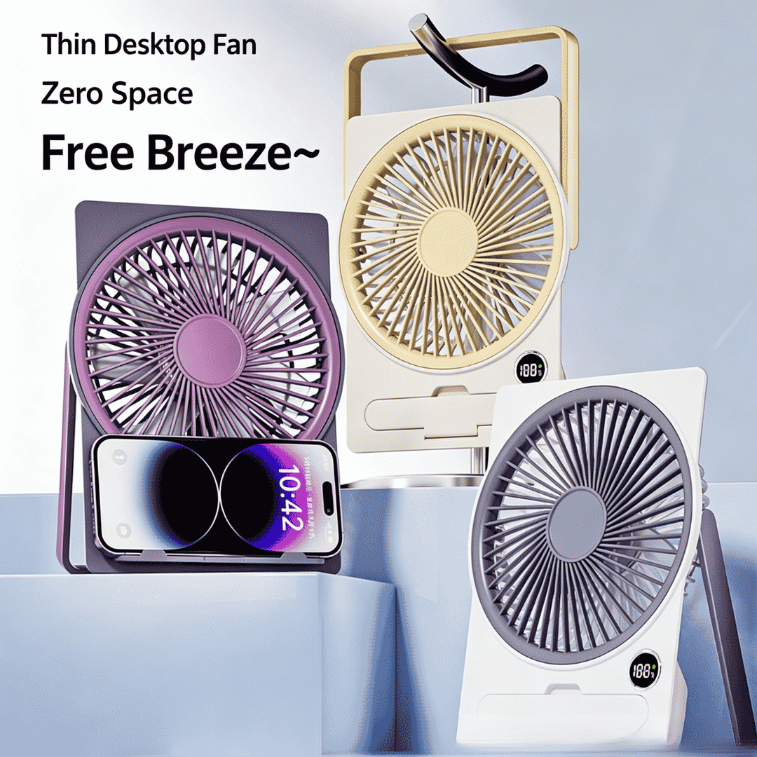 100-Speed Portable Fan