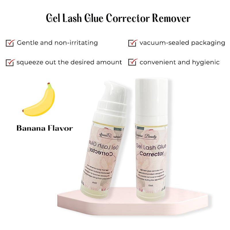 Banana Flavor Gel Lash Glue Corrector Remover