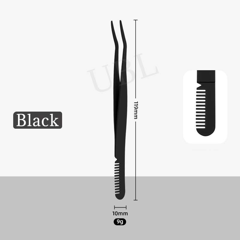 DIY Lash Tweezer With Comb