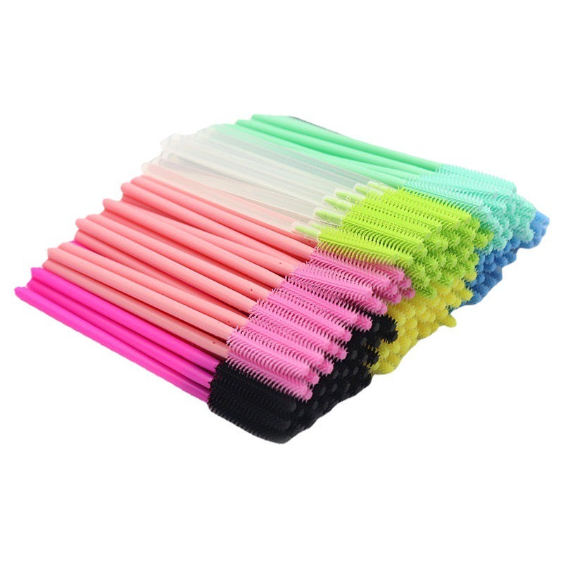 Silicone Mascara Wands Disposable Eyelash Brushes