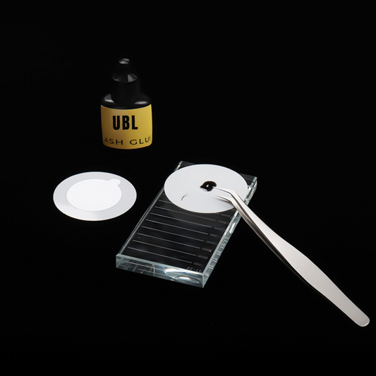 Disposable Eyelash Glue Stickers - Convenient &amp; Sanitary Eyelash Extension Tool