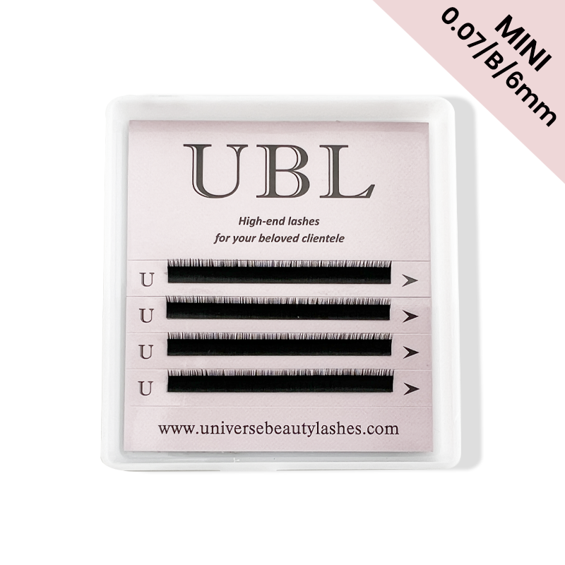 Bottom Lower Lash Extensions 5mm/6mm/7mm 0.07mm - 4 Rows