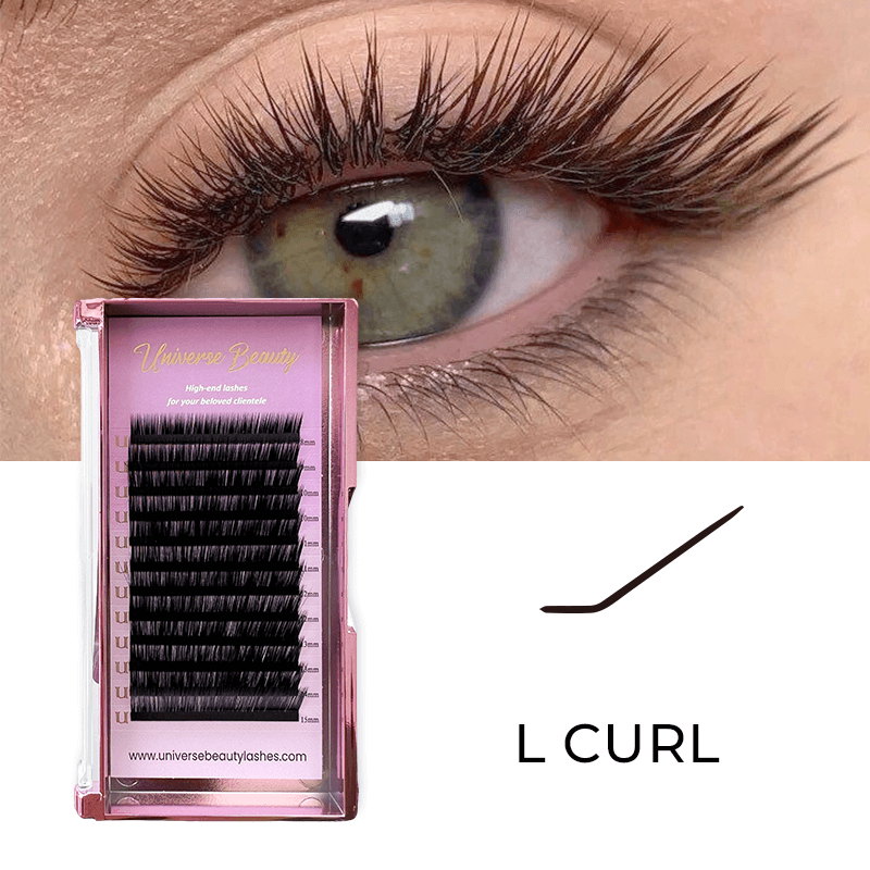 L Curl Hyloon 0.07 Volume Lash Extensions