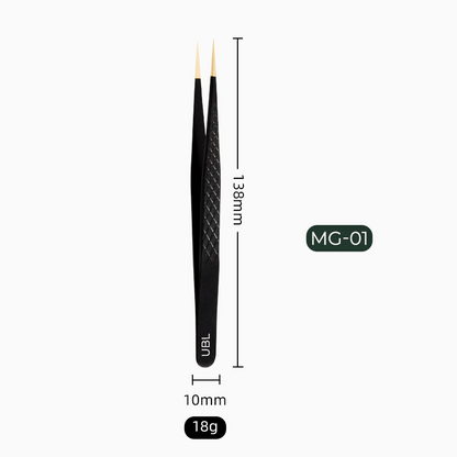 MG-01 High Precision Lightweight Tweezers for Eyelash Extensions