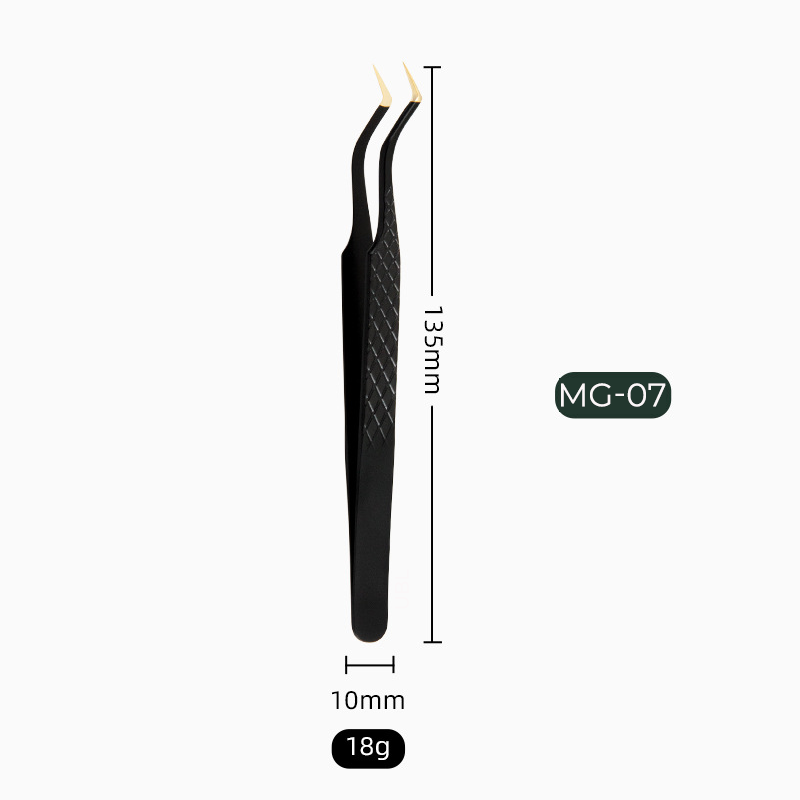 MG-07 High Precision Lightweight Tweezers for Eyelash Extensions