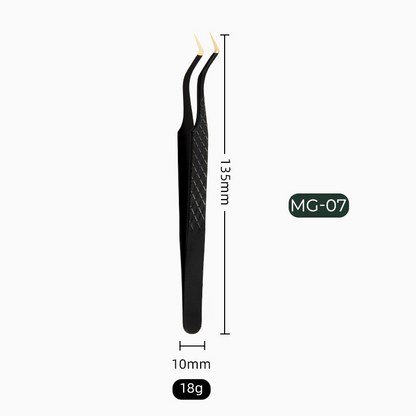 MG-07 High Precision Lightweight Tweezers for Eyelash Extensions