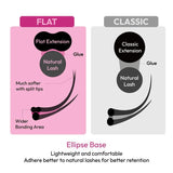 0.25 Ellipse Flat Lash Extensions