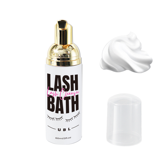 60ML Eyelash Extension Cleanser - Oil Free Lash Shampoo for Extensions