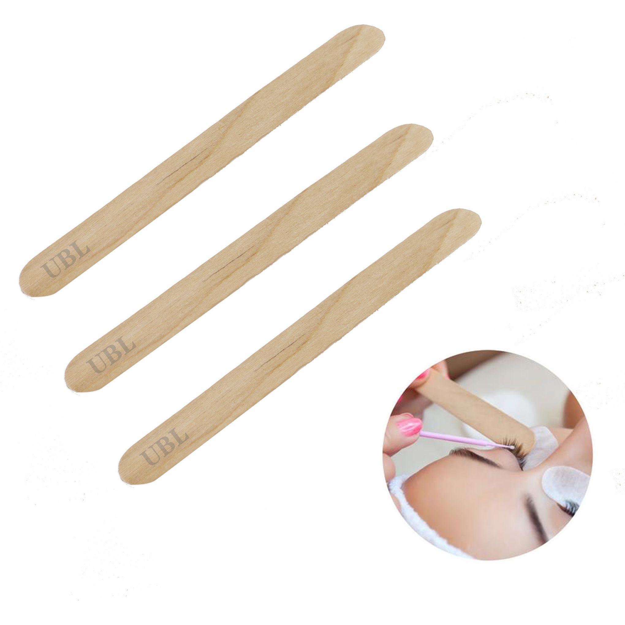 Wooden Wax Stick for Eyelash Extensions