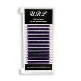 Purple Color Lashes 0.07 Premium Lash Extensions Mixed Length 8-15mm #CK