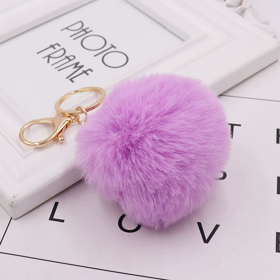 Diamond Disposable Eyelash Brushes and Mscara Wand with Key Ring and Spoolies Pompoms