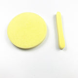 Disposable cleaning sponge for eyelash extensions