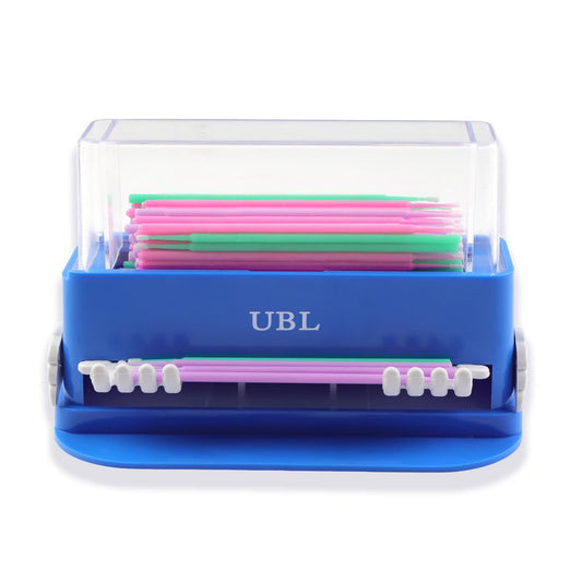 Micro Swab Brush Storage Container with Hand Press