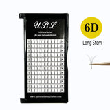 6D 0.07 Long Stem Premade Fans