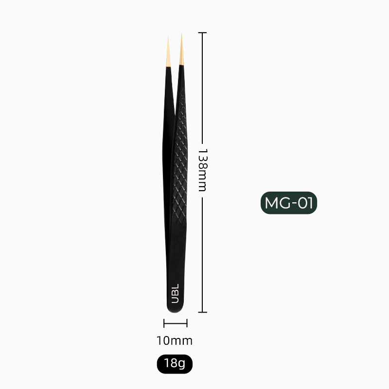 MG High Precision Lightweight Tweezer Kit For Eyelash Extensions