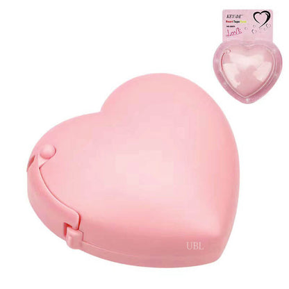 Heart-shaped Pink Tape Cutter