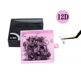 12D 0.05mm Premade Loose Fan Lash Extensions 500Fans